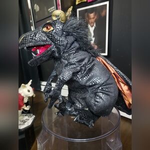 Folkmanis Black Dragon Hand Puppet